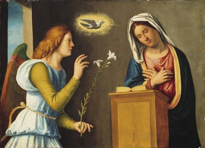 Aankondiging aan de Maagd, 150005 door Giovanni Battista Cima da Conegliano