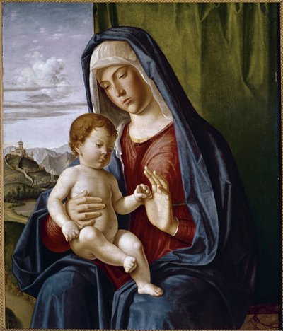 Maagd met kind door Giovanni Battista Cima da Conegliano