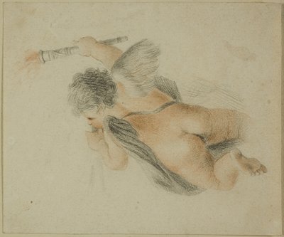 Putto met fakkel door Giovanni Battista Cipriani