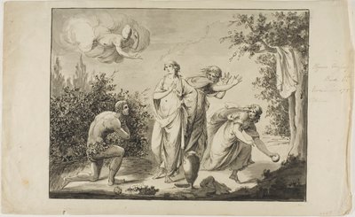 Ulysses en Nausicaa door Giovanni Battista Cipriani
