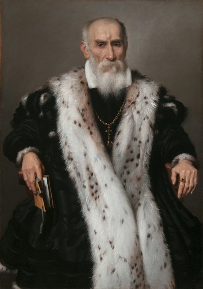Portret van Gian Girolamo Albani 1504-1591 door Giovanni Battista Moroni