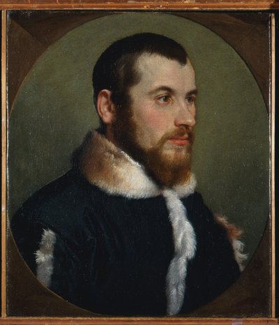 Portret van een jonge man, ca. 1560 door Giovanni Battista Moroni
