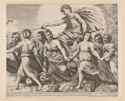 Apollo en Aurora (rechterdeel) door Giovanni Battista Pasqualini