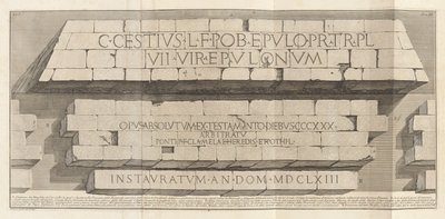 Antichità romane (Romeinse Oudheden), vol. III door Giovanni Battista Piranesi