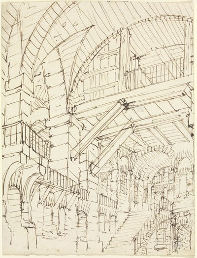 Architectuurstudies door Giovanni Battista Piranesi