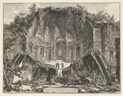Canopus in de Villa Adriana te Tivoli door Giovanni Battista Piranesi