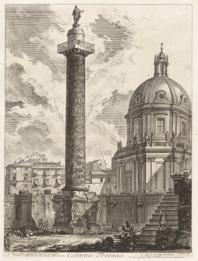 Colonna Trajana (Trajan door Giovanni Battista Piranesi