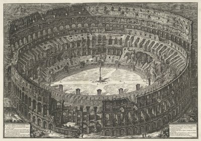 Colosseum te Rome door Giovanni Battista Piranesi