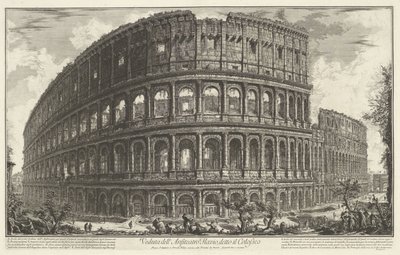 Colosseum te Rome door Giovanni Battista Piranesi