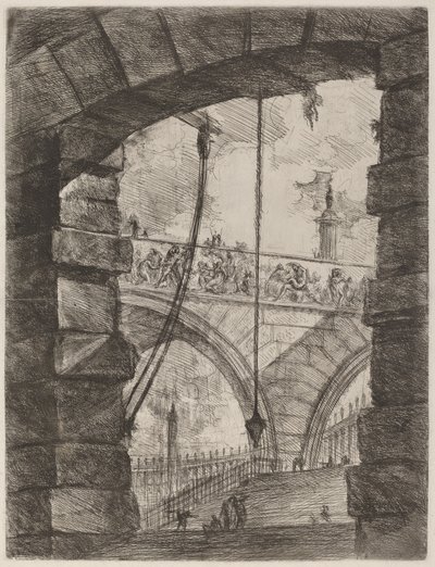 De Grote Piazza door Giovanni Battista Piranesi