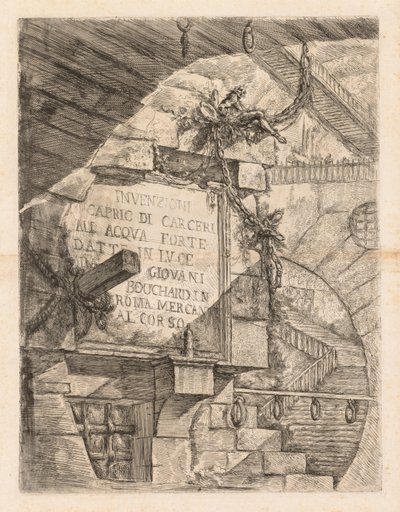 De gevangenissen door Giovanni Battista Piranesi