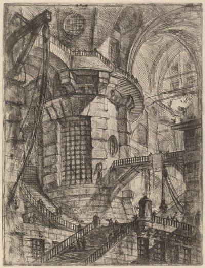 De Ronde Toren door Giovanni Battista Piranesi