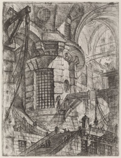De Ronde Toren door Giovanni Battista Piranesi