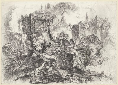 Tombe van Nero door Giovanni Battista Piranesi