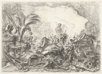 Triomfboog door Giovanni Battista Piranesi