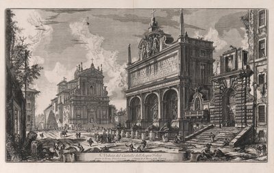Veduta del Castello dell door Giovanni Battista Piranesi