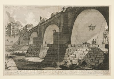 Veduta del Ponte door Giovanni Battista Piranesi