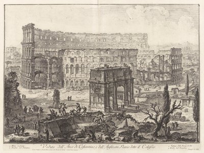 Veduta dell door Giovanni Battista Piranesi