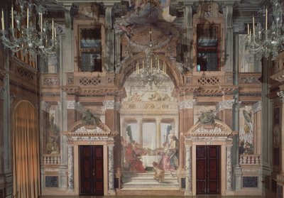 Banket van Cleopatra door Giovanni Battista Tiepolo