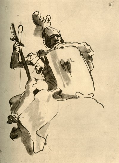 Mars door Giovanni Battista Tiepolo