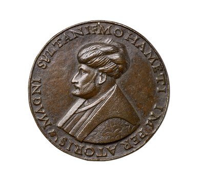 Renaissance Medaille uit Florence, ca. 1480 door Giovanni Bellini