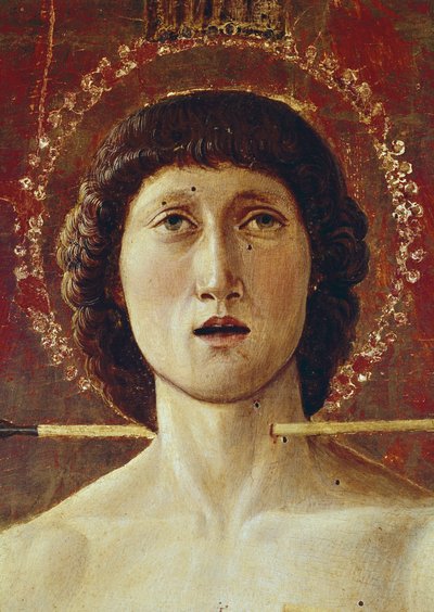 Drieluik van Sint Sebastiaan (middenpaneel) door Giovanni Bellini