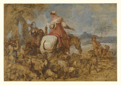 Pastorale Reise door Giovanni Benedetto Castiglione