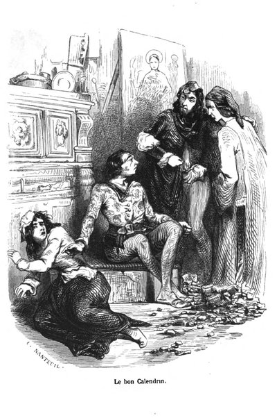 Decameron - Dag acht, kort verhaal 3 - De goede Calandrin door Giovanni Boccaccio