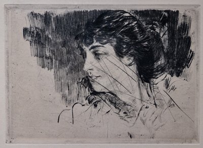 Gravin Gabrielle de Rasty door Giovanni Boldini