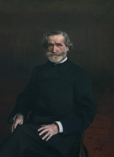Portret van Giuseppe Verdi door Giovanni Boldini