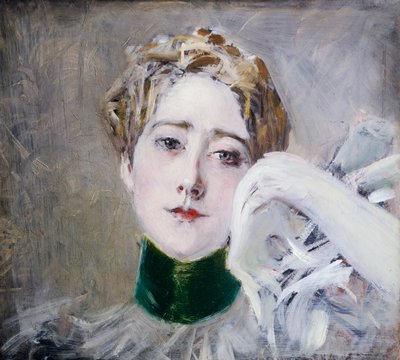 Portret van prinses van Isenburg Birstein door Giovanni Boldini