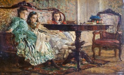 De Laskaraki Zusters door Giovanni Boldini door Giovanni Boldini