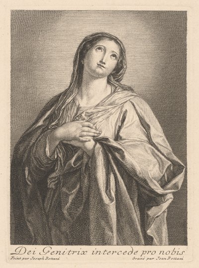 De Maagd door Giovanni Bottani, after Giuseppe Bottani