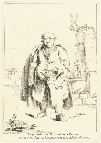 Gaspar Gribolari, Tweedehands Handelaar in Padua door Giovanni David