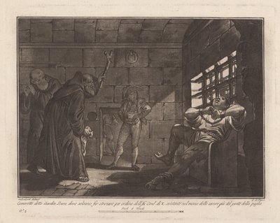 De "Giardin Scuro," voor Executies door Wurging door Giovanni De Pian, after Francesco Galimberti