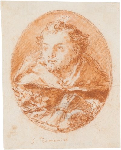 Der heilige Dominikus door Giovanni Domenico Tiepolo