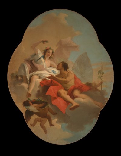  door Giovanni Domenico Tiepolo