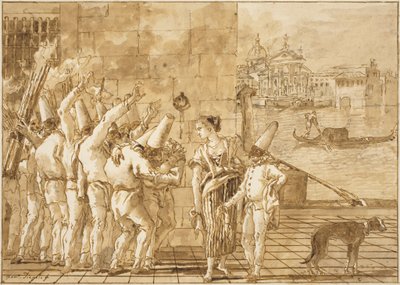  door Giovanni Domenico Tiepolo