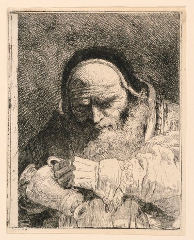 Raccolta di teste door Giovanni Domenico Tiepolo