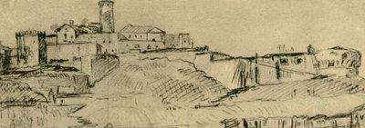 De citadel van Brescia, midden-late 18e eeuw, 1928 door Giovanni Domenico Tiepolo