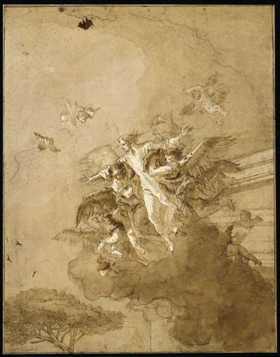  door Giovanni Domenico Tiepolo
