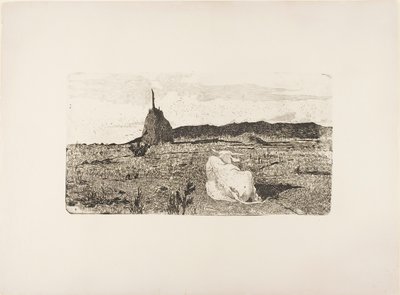 Heilige Koe door Giovanni Fattori
