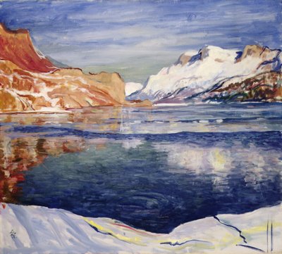 Bevriezend Meer, Maloja door Giovanni Giacometti