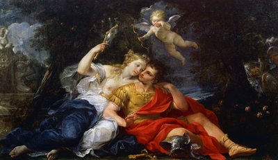 Rinald en Armida door Giovanni Gioseffo da Sole