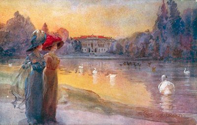 Milaan: Giardini pubblici en Villa Reale door Giovanni Guerzoni