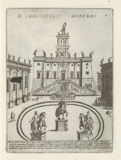 Capitool te Rome door Giovanni Maggi