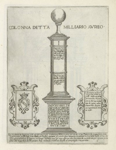 De Milliarium Aureum door Giovanni Maggi