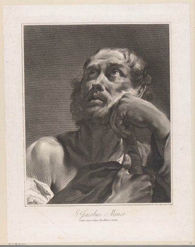Apostel Jakobus de Mindere door Giovanni Marco Pitteri