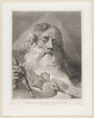 God de Vader met duif door Giovanni Marco Pitteri