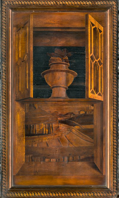 Lignaean Canonical Choir, bovenste zitplaats door Giovanni Maria Platina